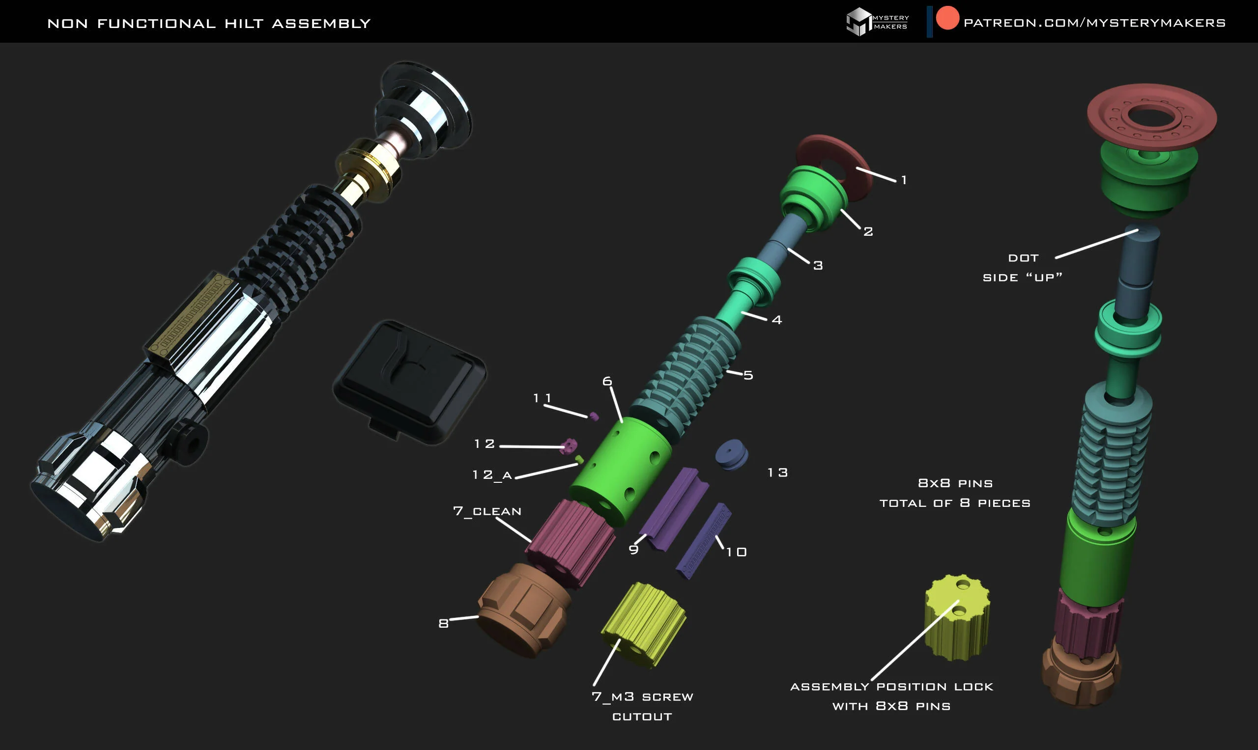 Obi-Wan Kenobi lightsaber - functional - Image 3