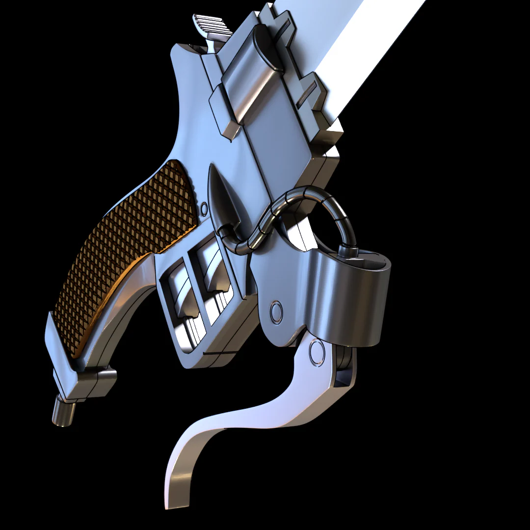 ODM gear sword 3D Model - Image 5