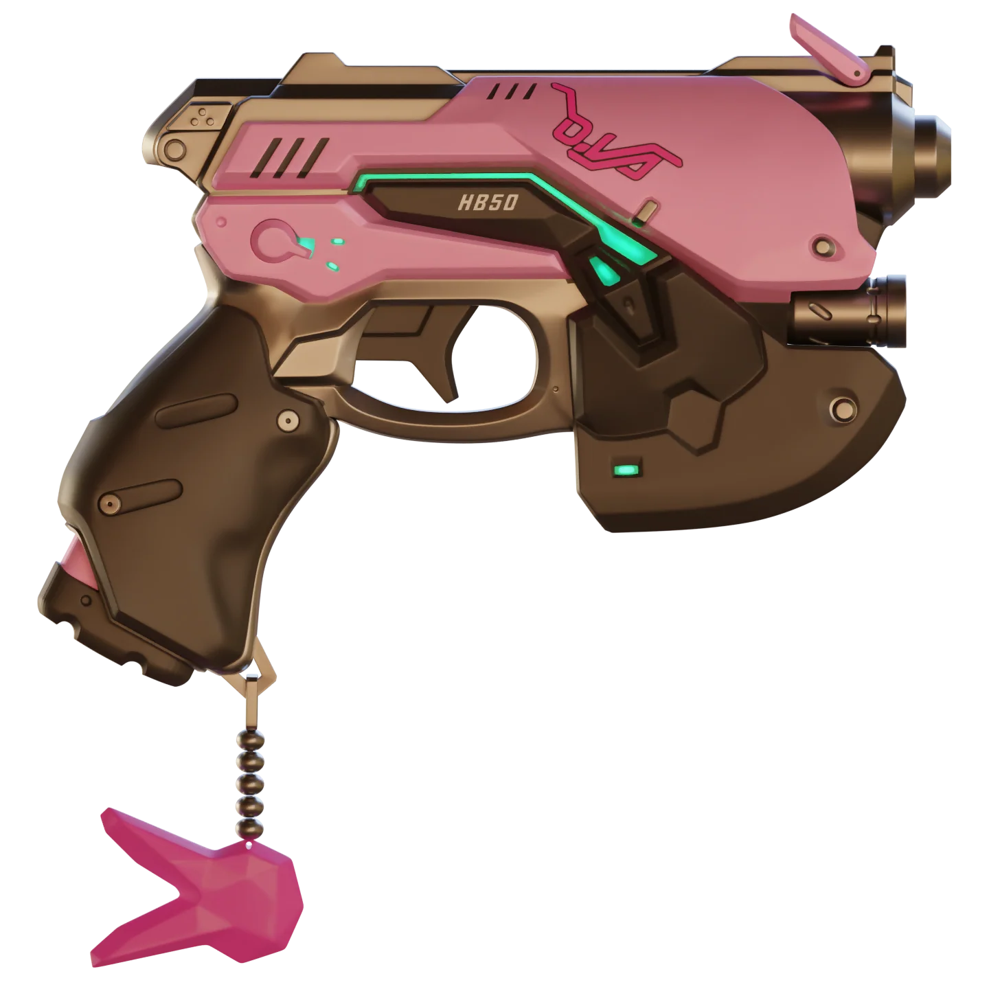 Overwatch D.VA Blaster 3D Print Model - Image 5