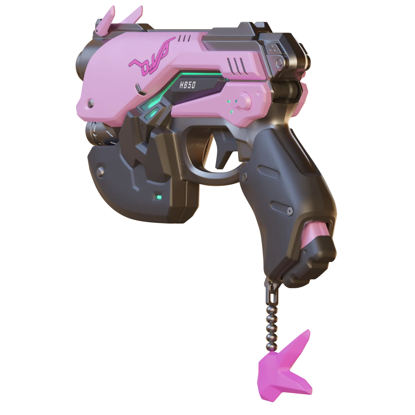 Overwatch D.VA Blaster 3D Print Model - Image 7