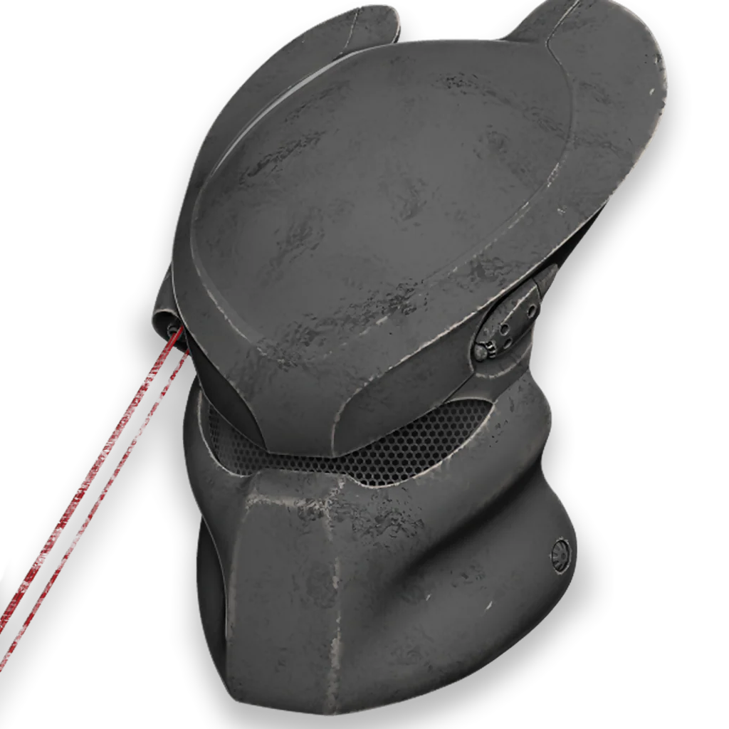 Predator Jungle hunter bio mask with working three point laser instructions