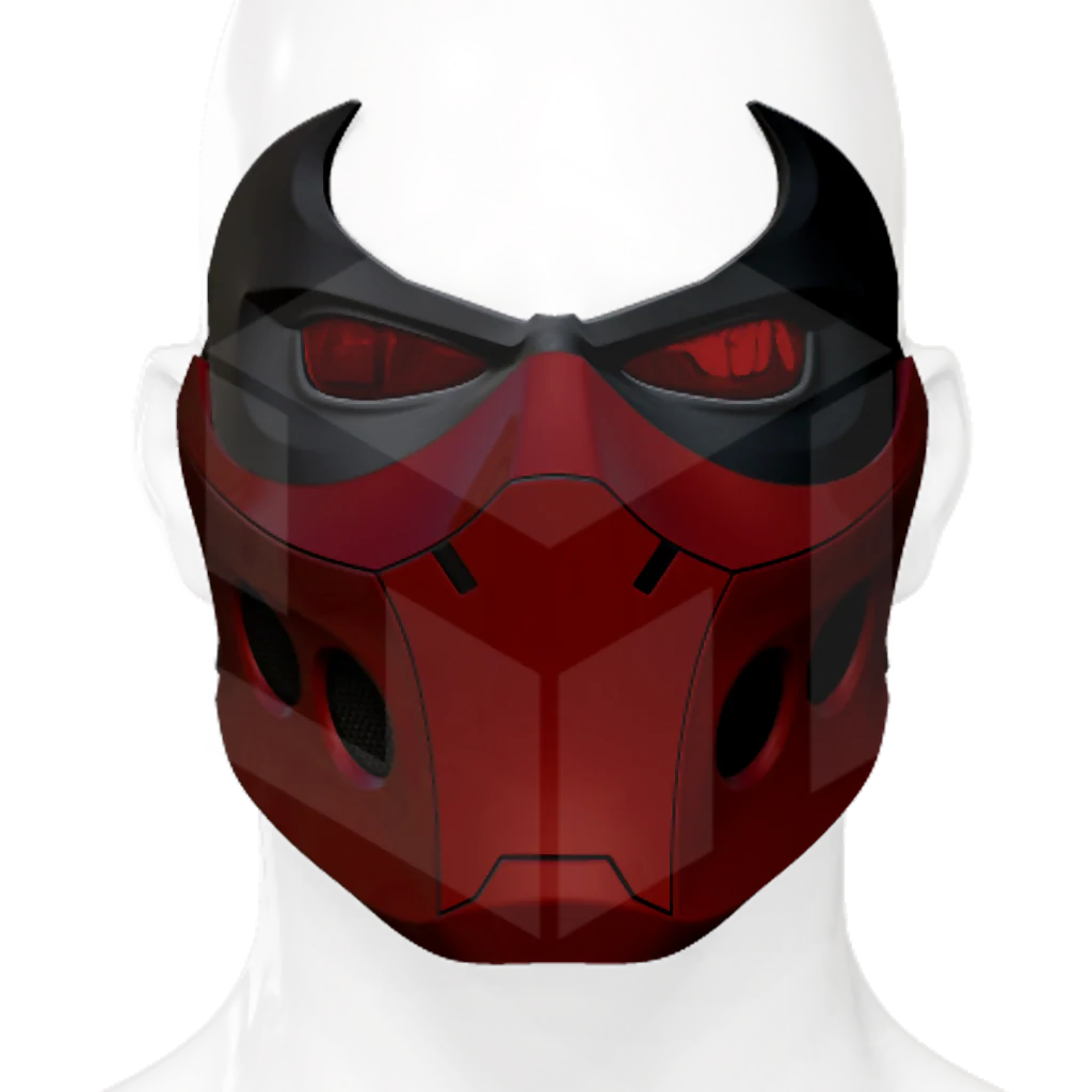 Red mask