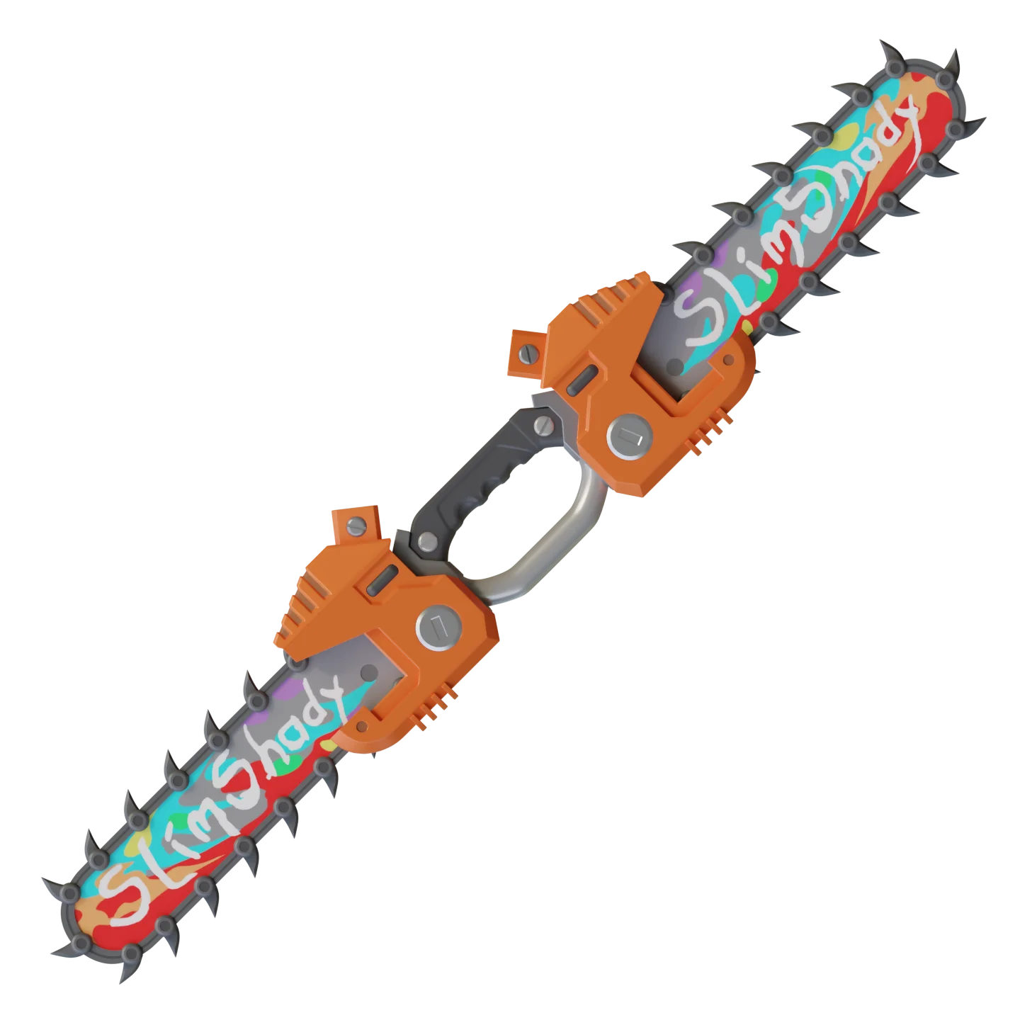 Slim Shady Double Saw 3D File