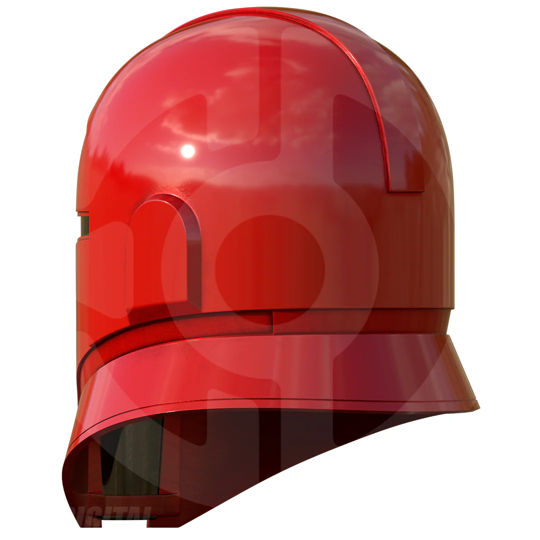 Space Red Guard Helmet File - Image 4