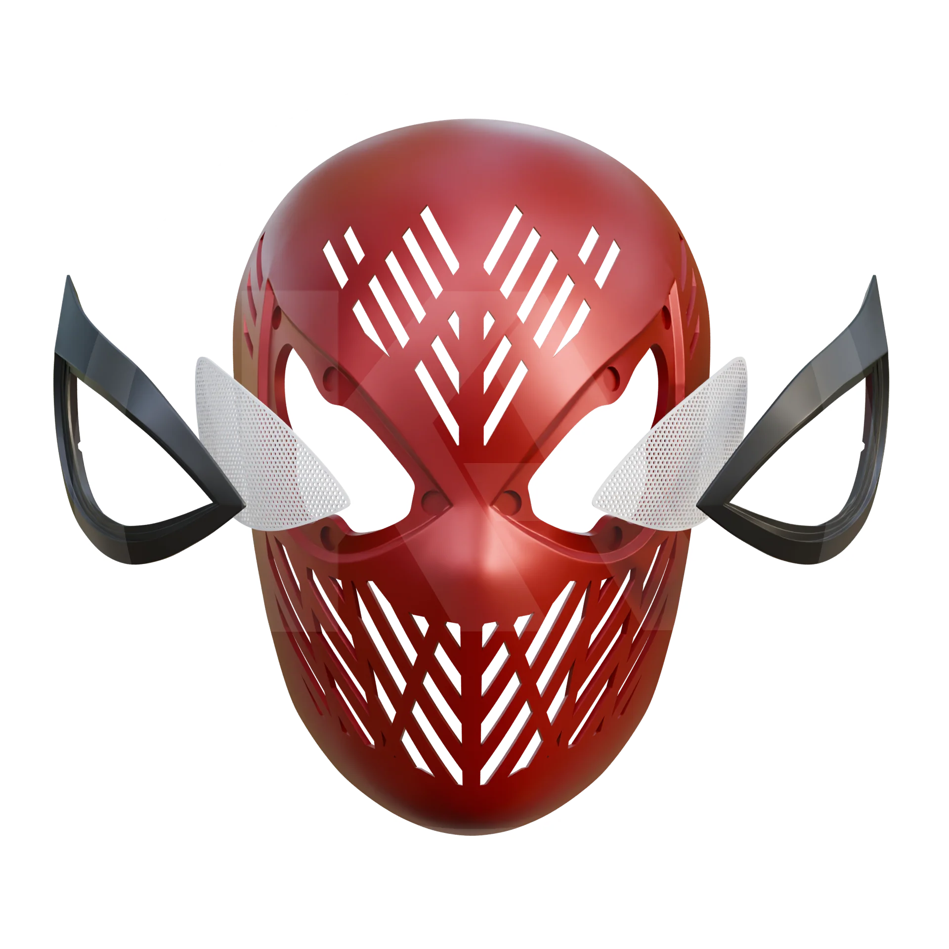 Spider Hero Advanced V2 Faceshell 3D Printable File - Image 2