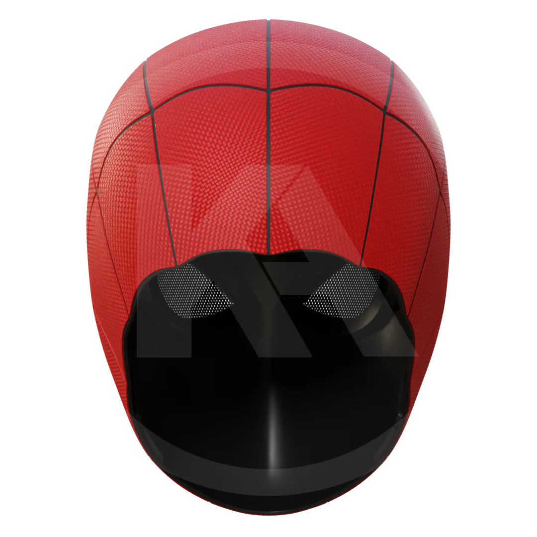 Spider Hero Classic Helmet 3D Printable Model - Image 5