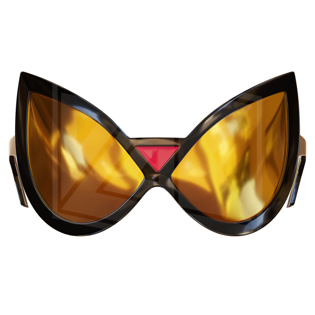 Spider Hero Glasses 3D Model