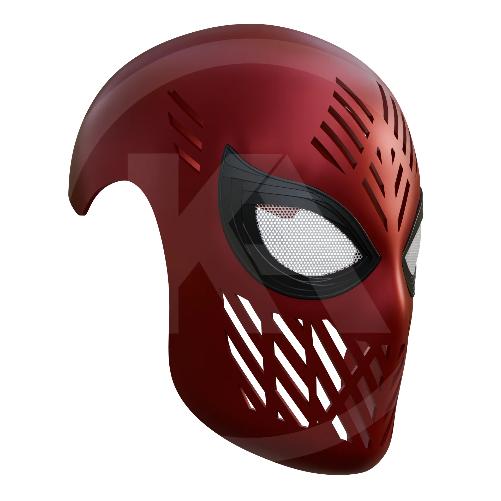 Spider Hero MCU NWH/FFH Faceshell 3D Printable File - Image 3