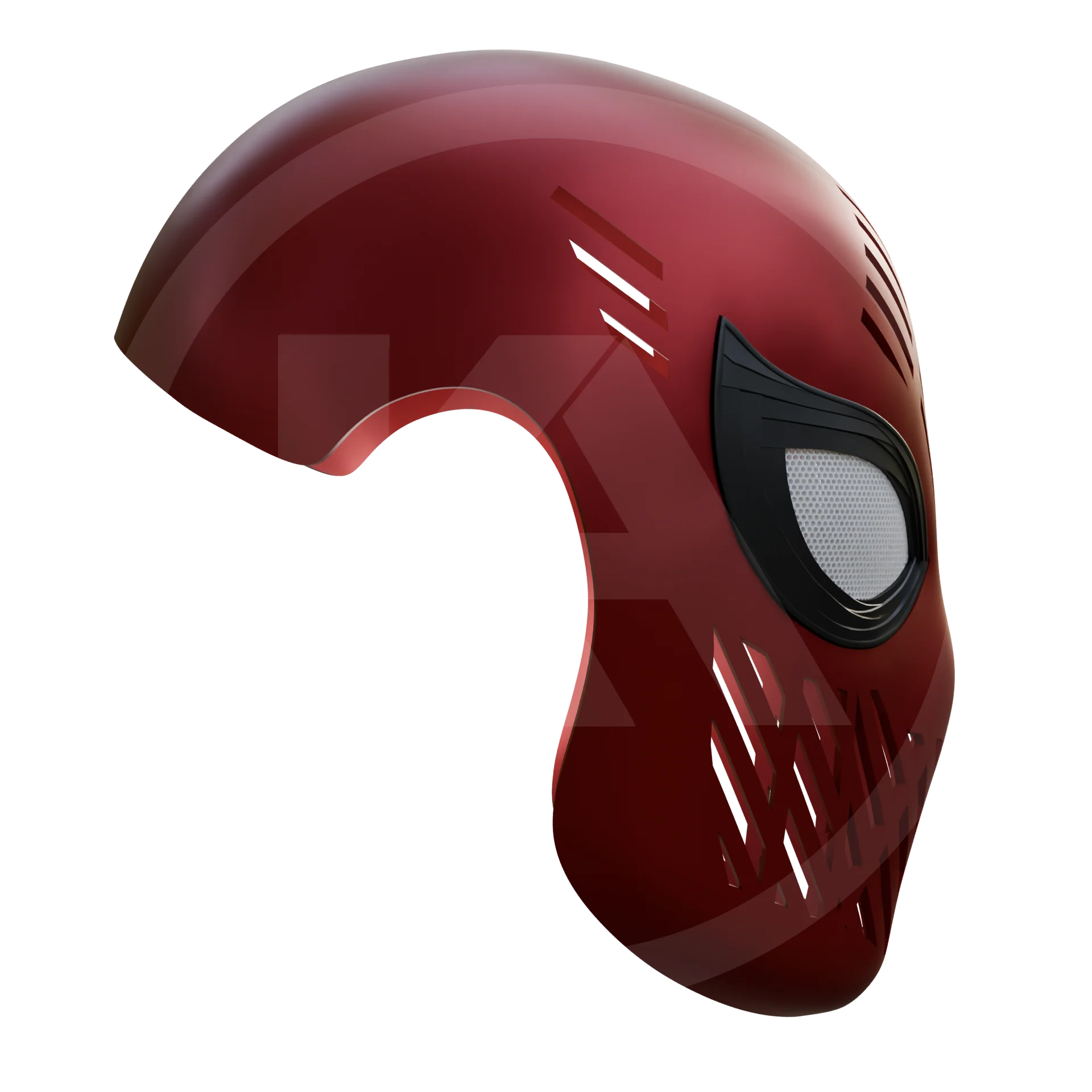 Spider Hero MCU NWH/FFH Faceshell 3D Printable File - Image 4
