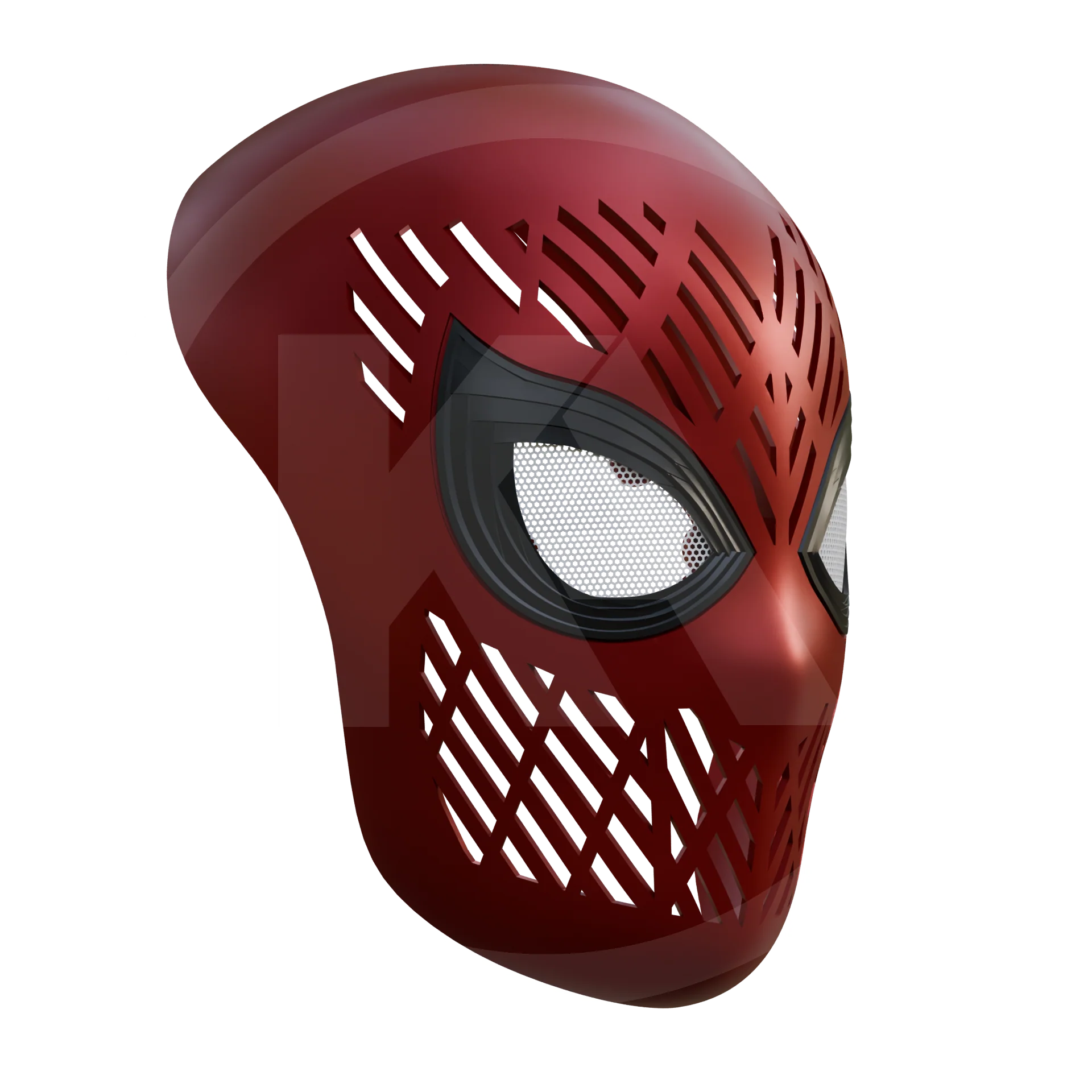 Spider Hero MCU Peter Faceshell 3D Model - Image 3