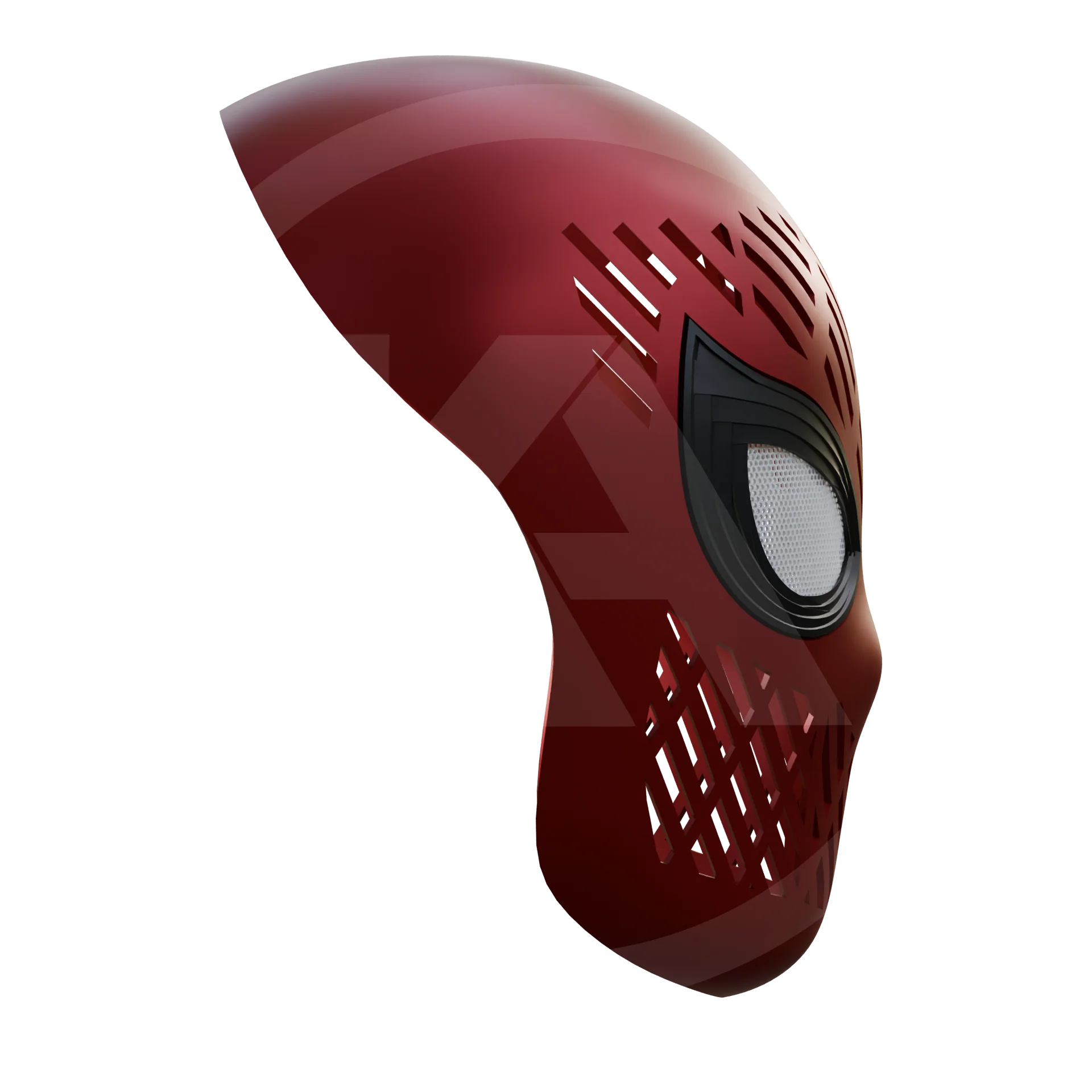 Spider Hero MCU Peter Faceshell 3D Model - Image 4