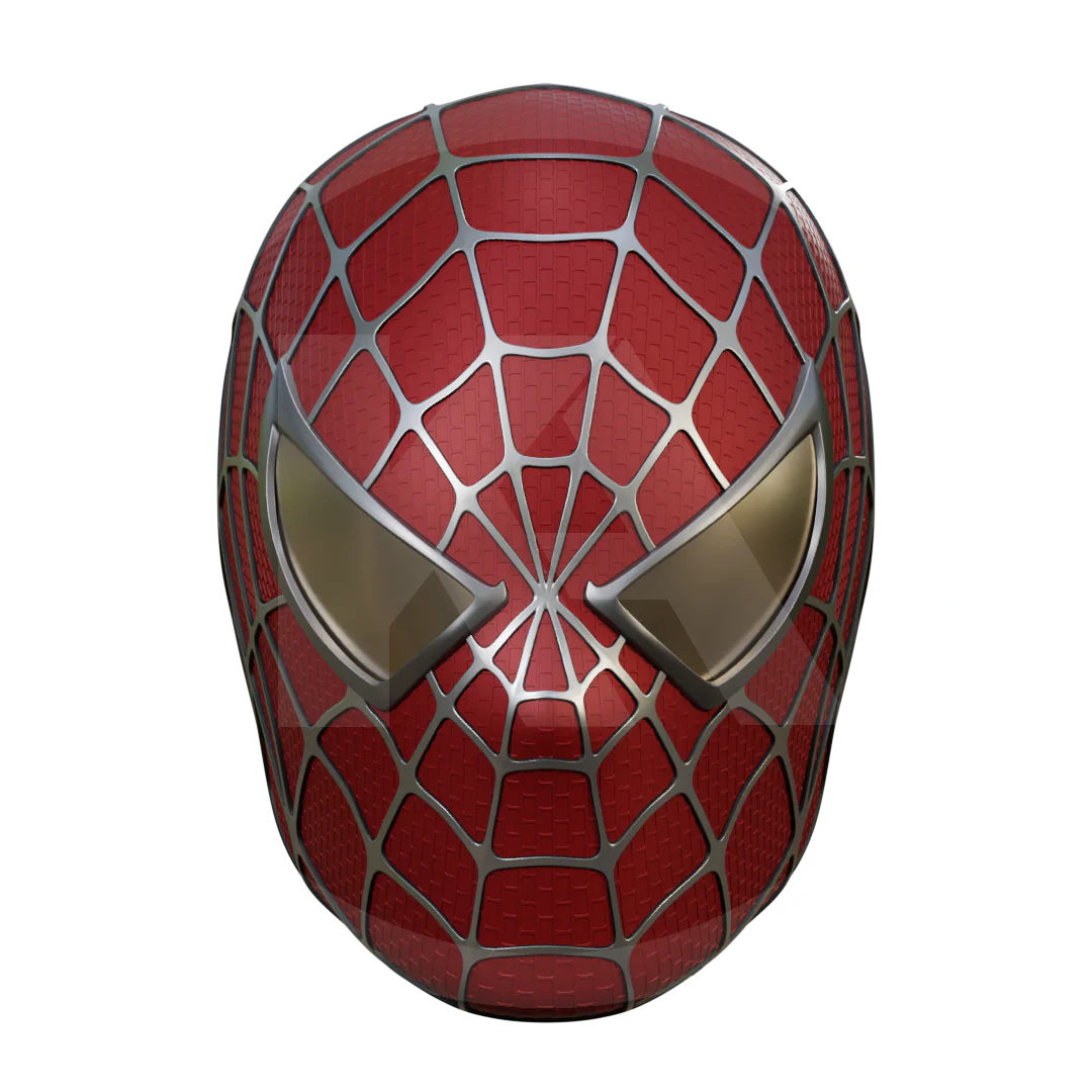 Spider Hero Raimi Inspired Helmet 3D Printable Model - Image 3