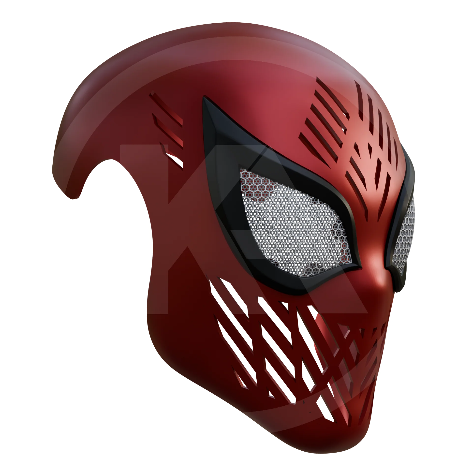 Spider Hero Rivals Faceshell 3D Printable Model - Image 3