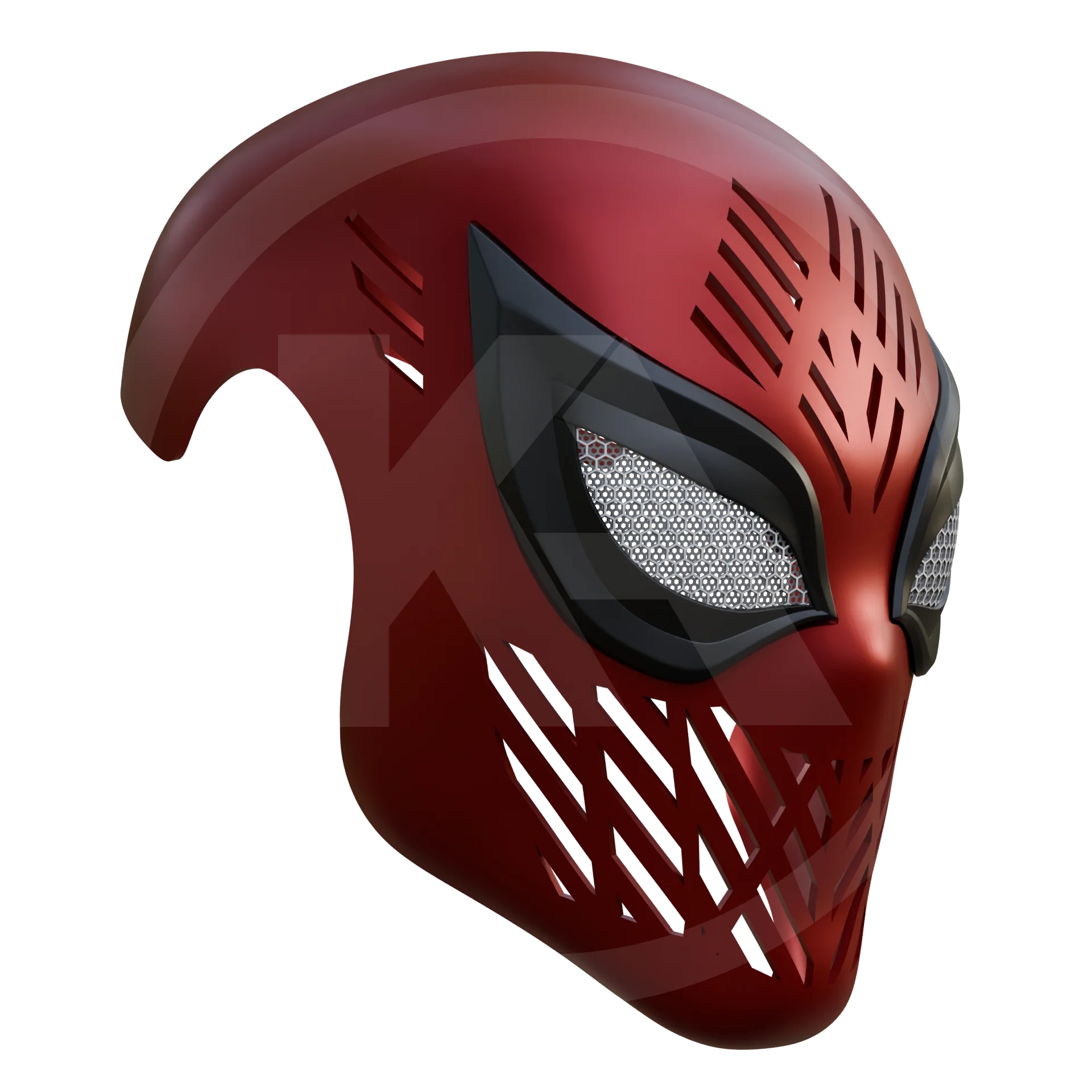 Spider Hero Rivals Faceshell 3D Printable Model - Image 4