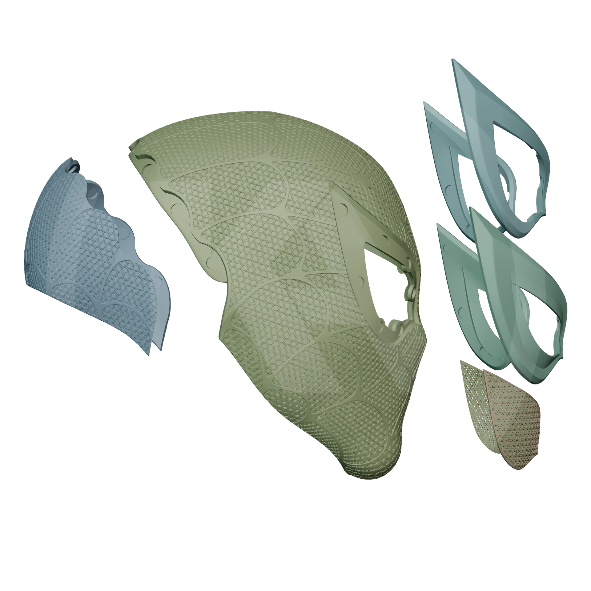 Spider Hero Rivals Helmet 3D Printable Model - Image 12