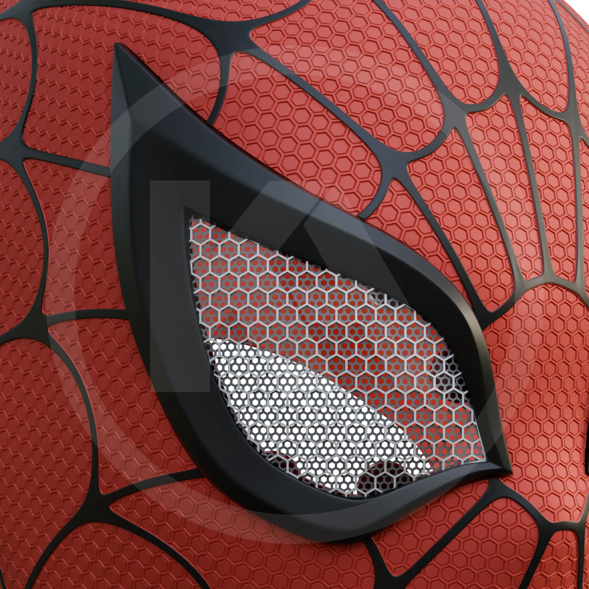 Spider Hero Rivals Helmet 3D Printable Model - Image 8