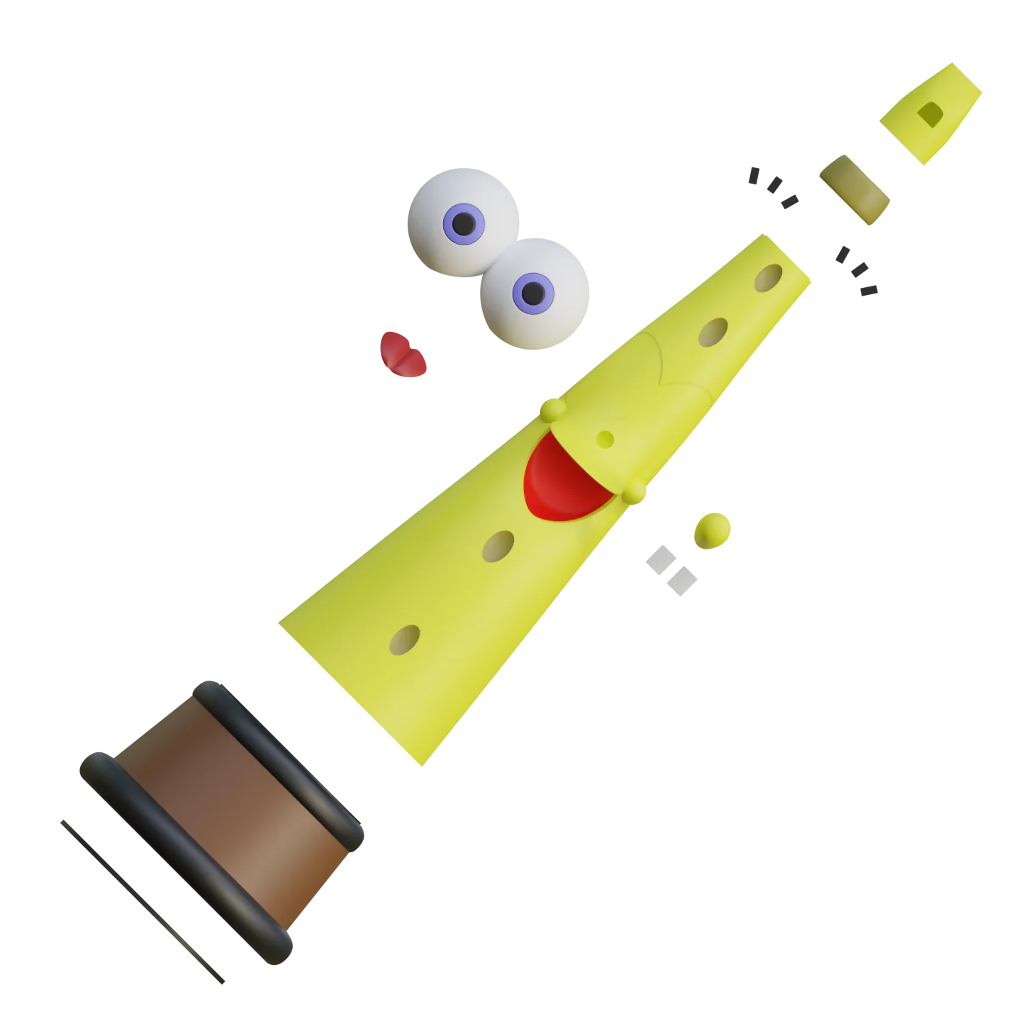 Spongebob Clarinet - 3D File - Image 6