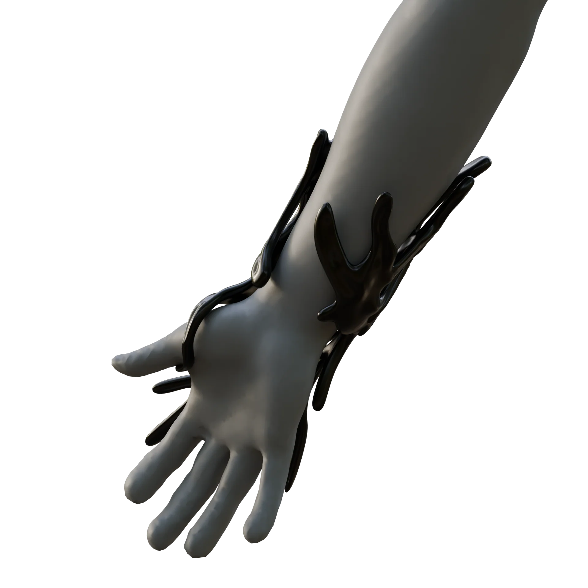 Symbiote Gauntlet 3D Printable File - Image 3