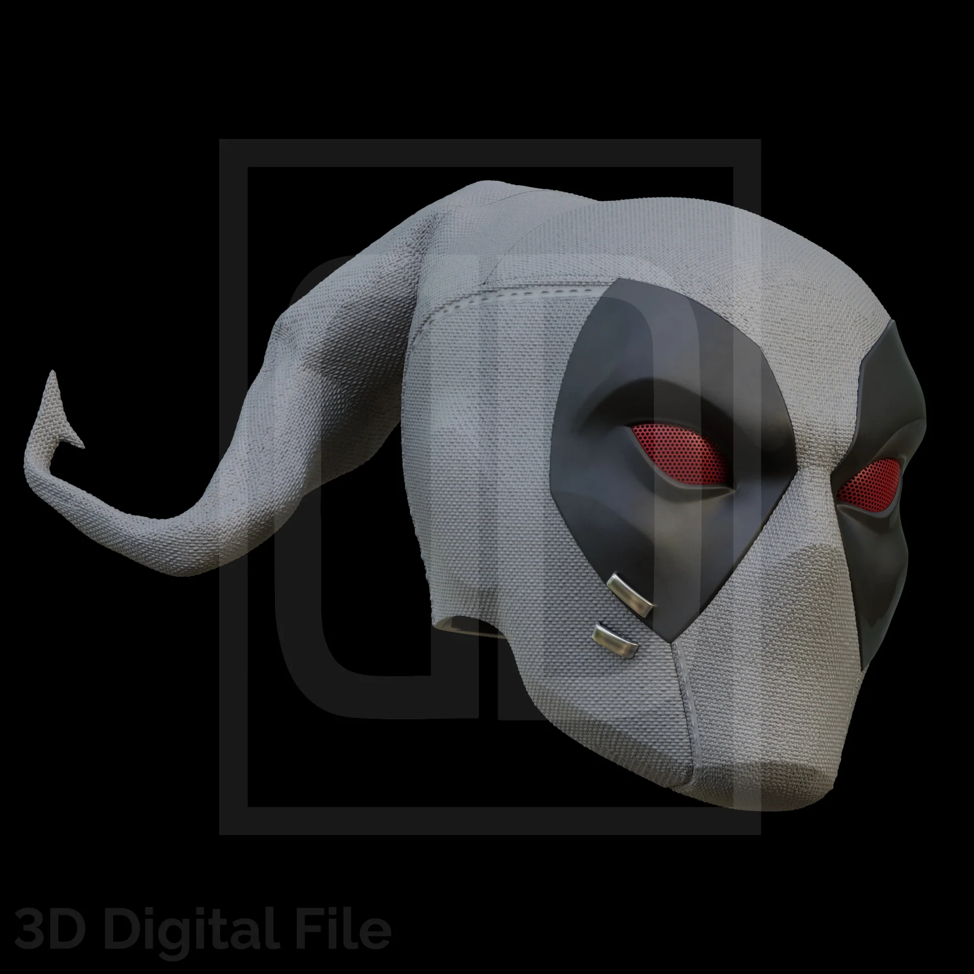 TankPool Mask - MR Game 3D Model - Image 11