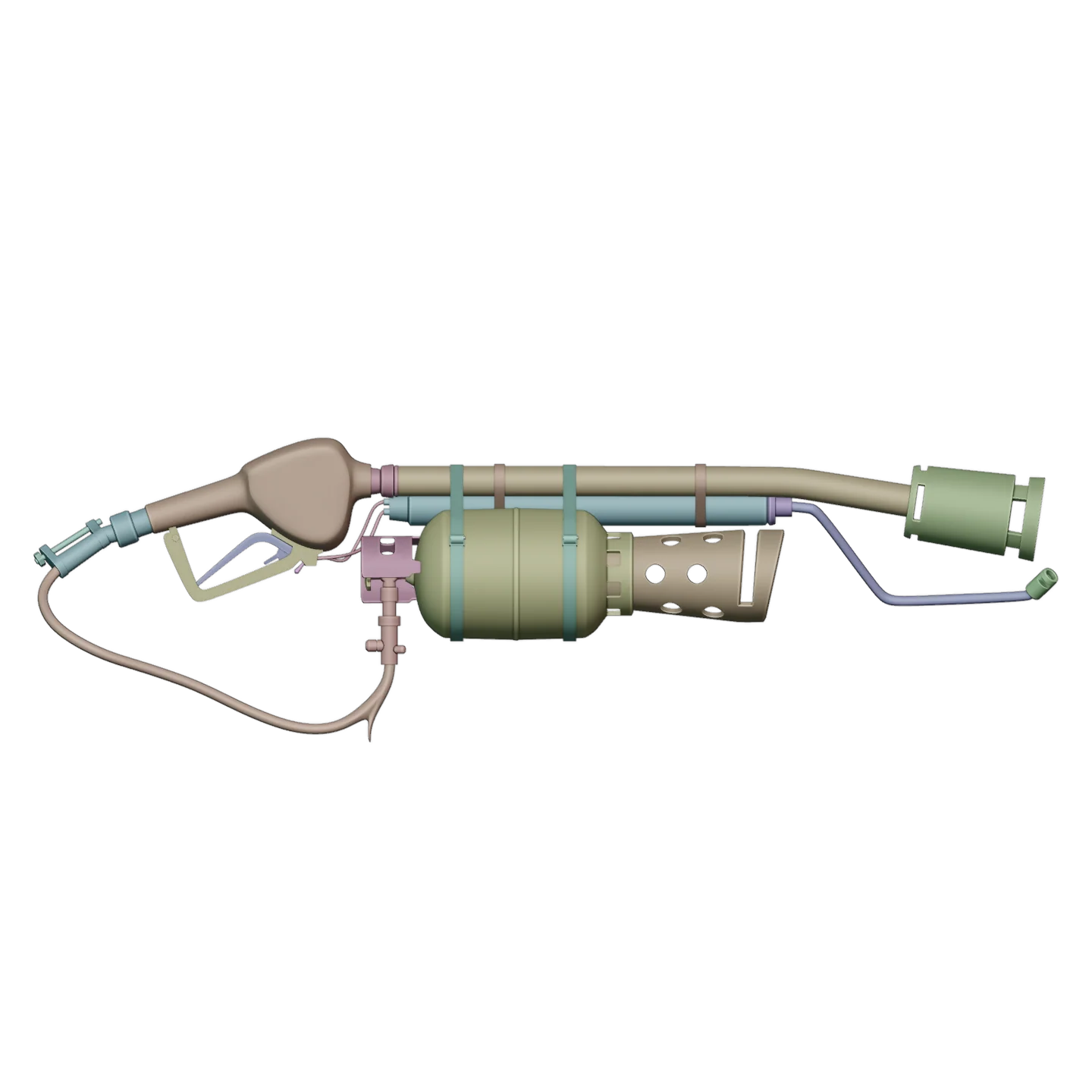 TF2 Pyro Flame Thrower 3D File - Image 7