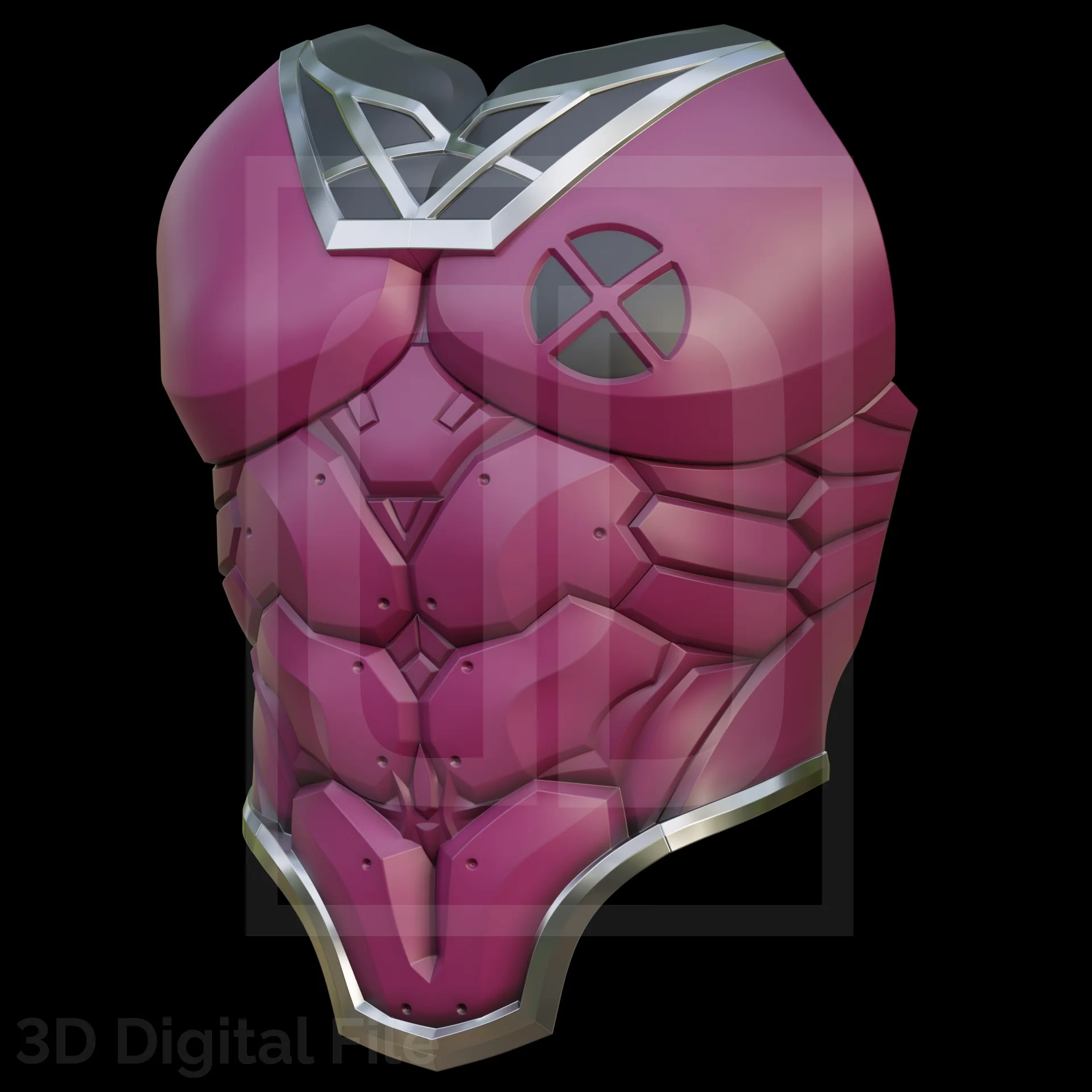 Thieve Card Magician Armor - MR Game 3D Model - Image 5