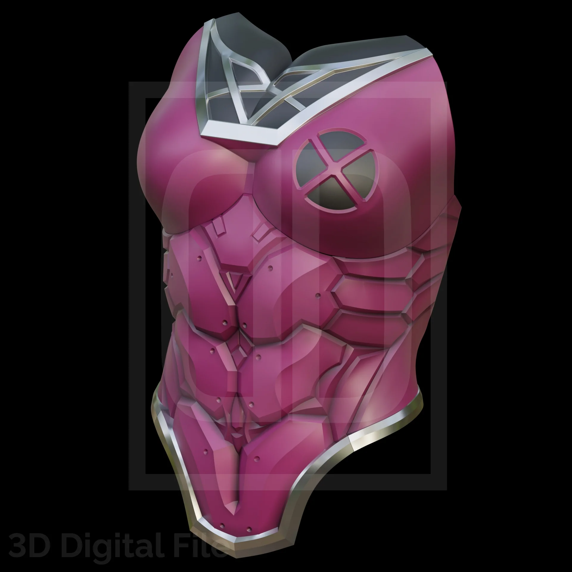 Thieve Card Magician Armor - MR Game 3D Model - Image 9