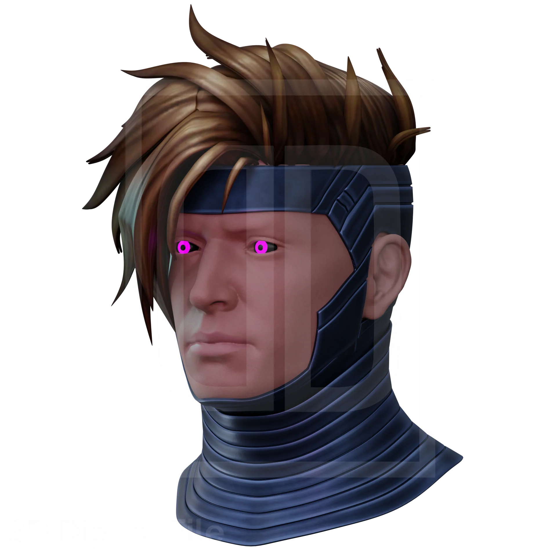 Thieve Card Magician Mask - 3D Model