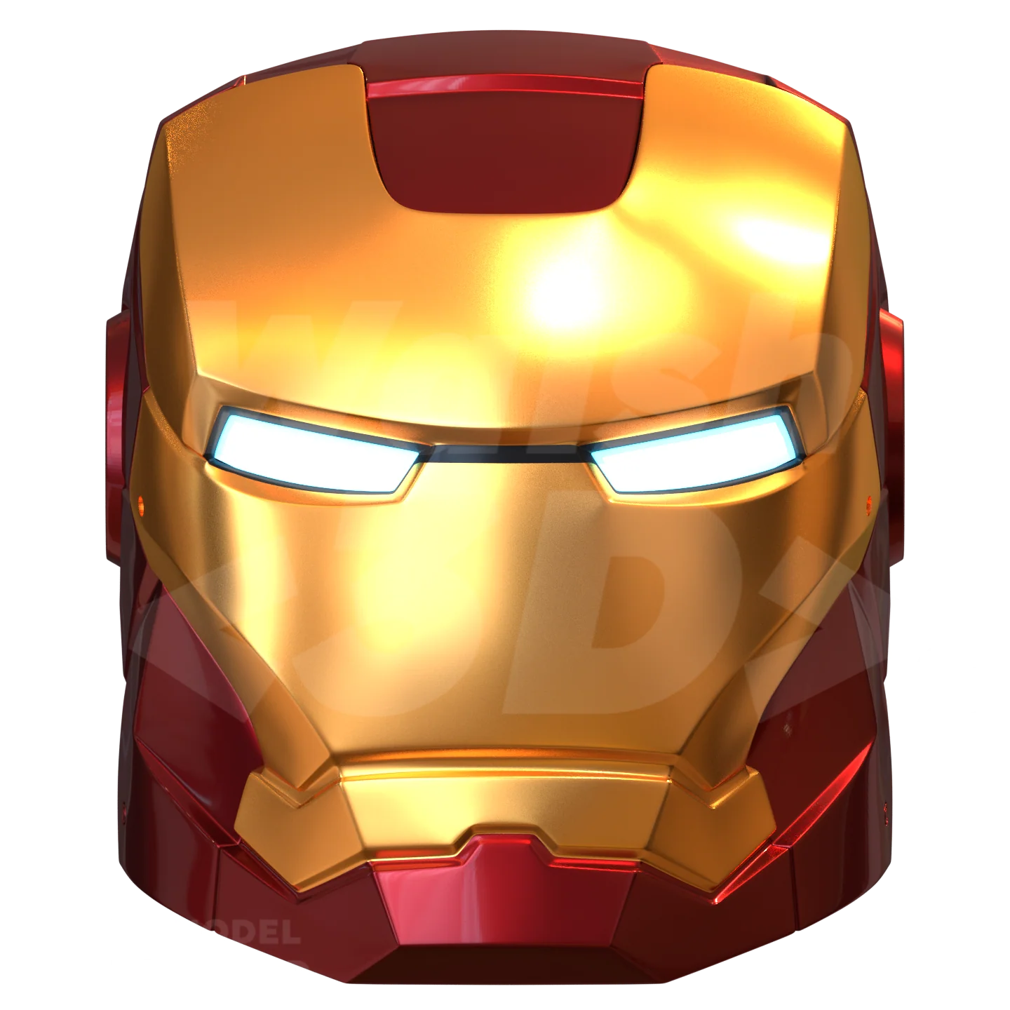 Toy Brick Metal Hero V2 Helmet 3D Print Model