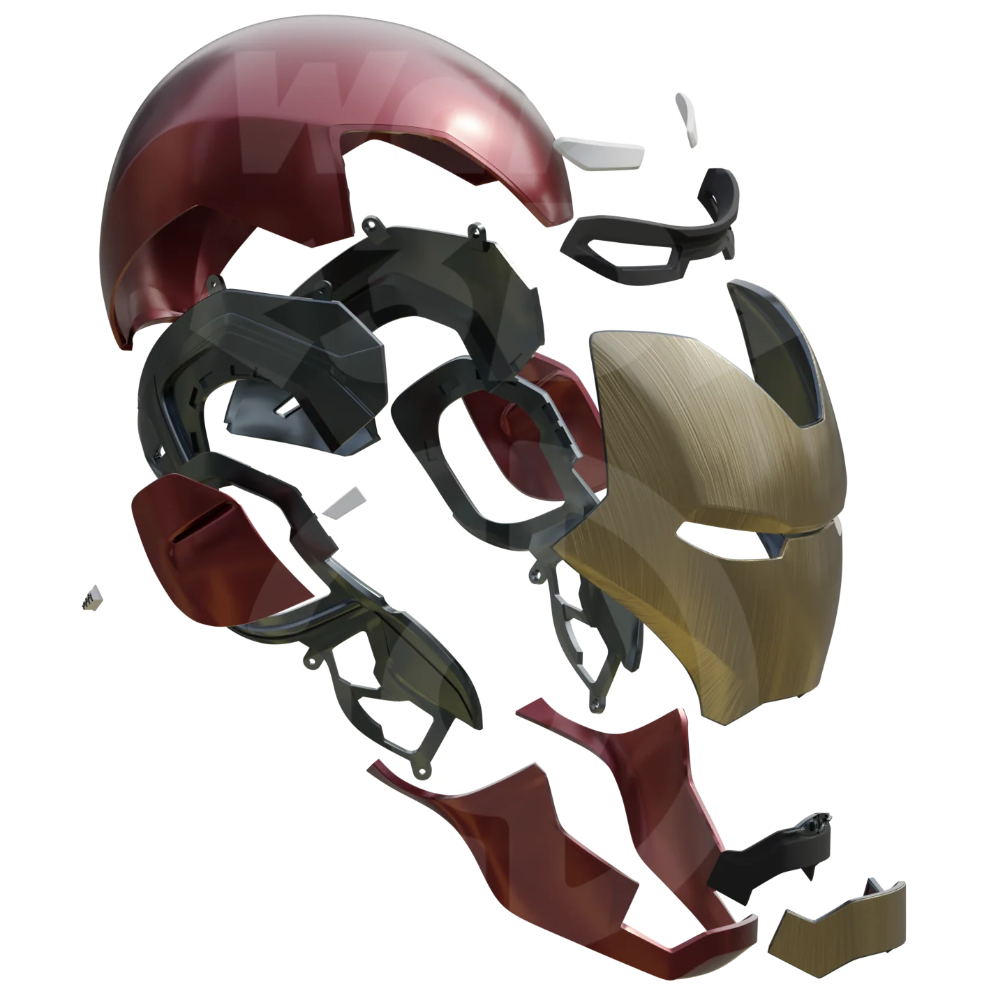 Walsh3D/Vek3D Mark 85 Full Suit 3D Printable Model - Image 15