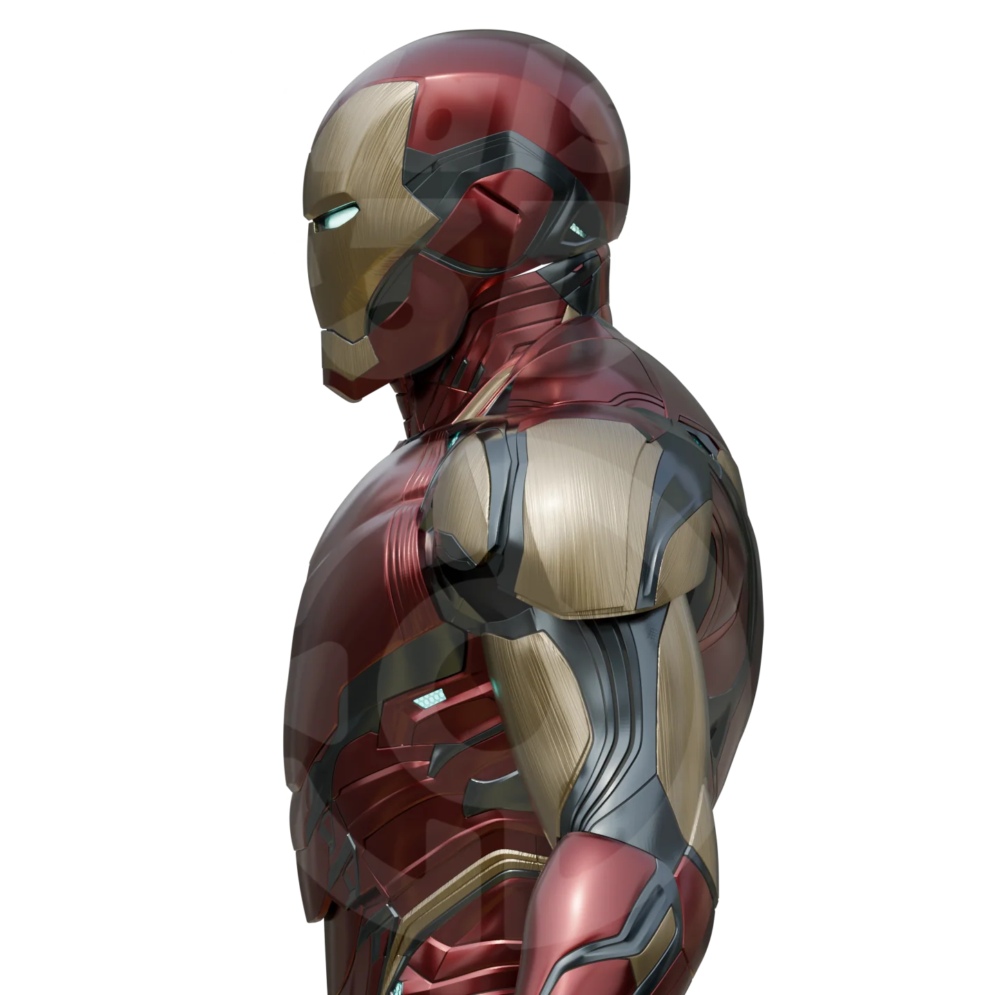 Walsh3D/Vek3D Mark 85 Full Suit 3D Printable Model - Image 7