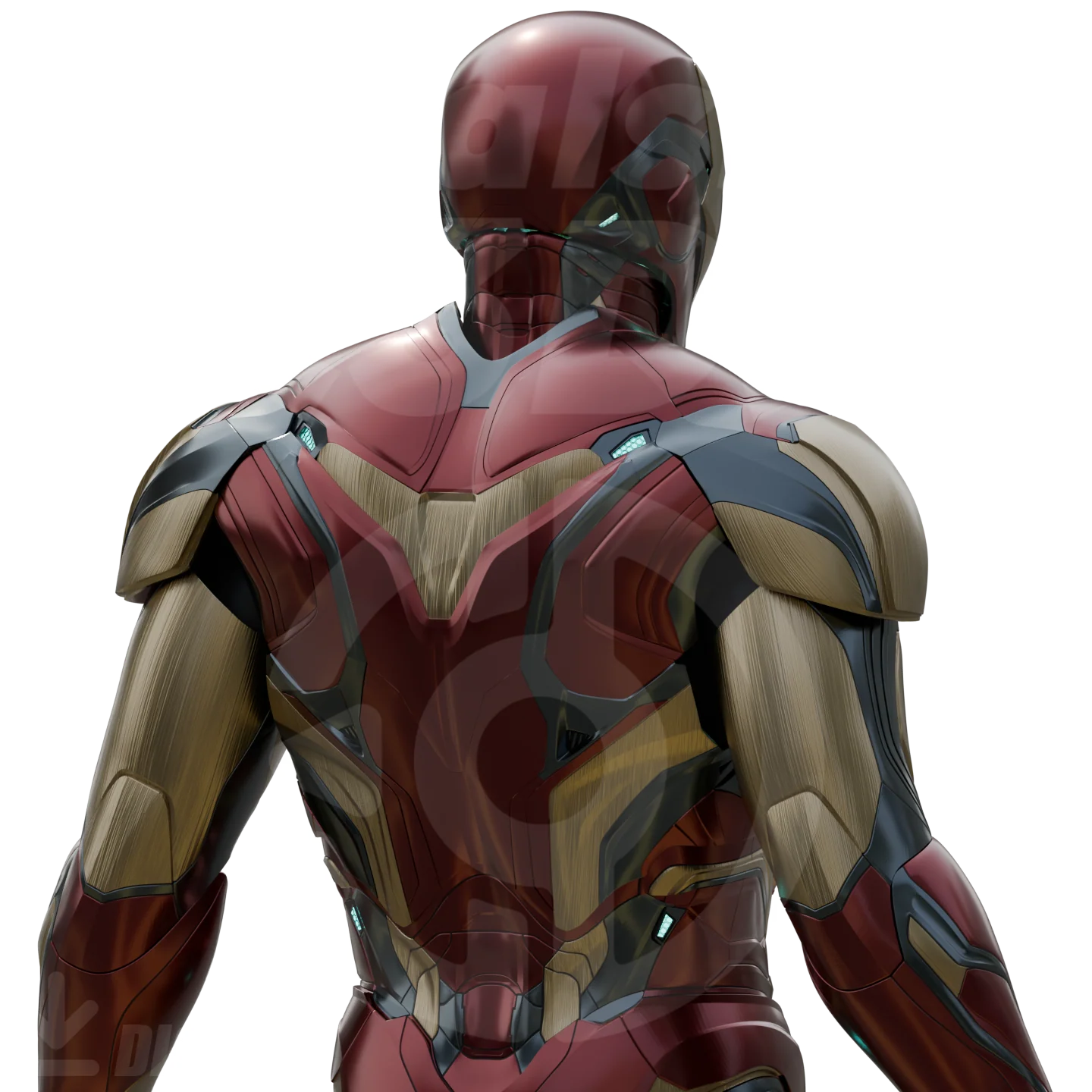 Walsh3D/Vek3D Mark 85 Full Suit 3D Printable Model - Image 9