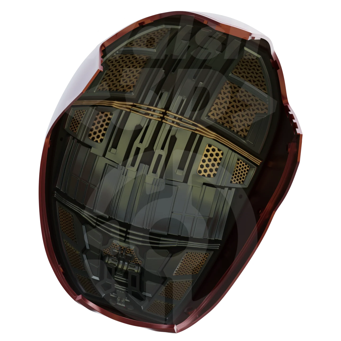 Walsh3D/Vek3D Motorized Mark 85 Helmet 3D Printable Model - Image 4