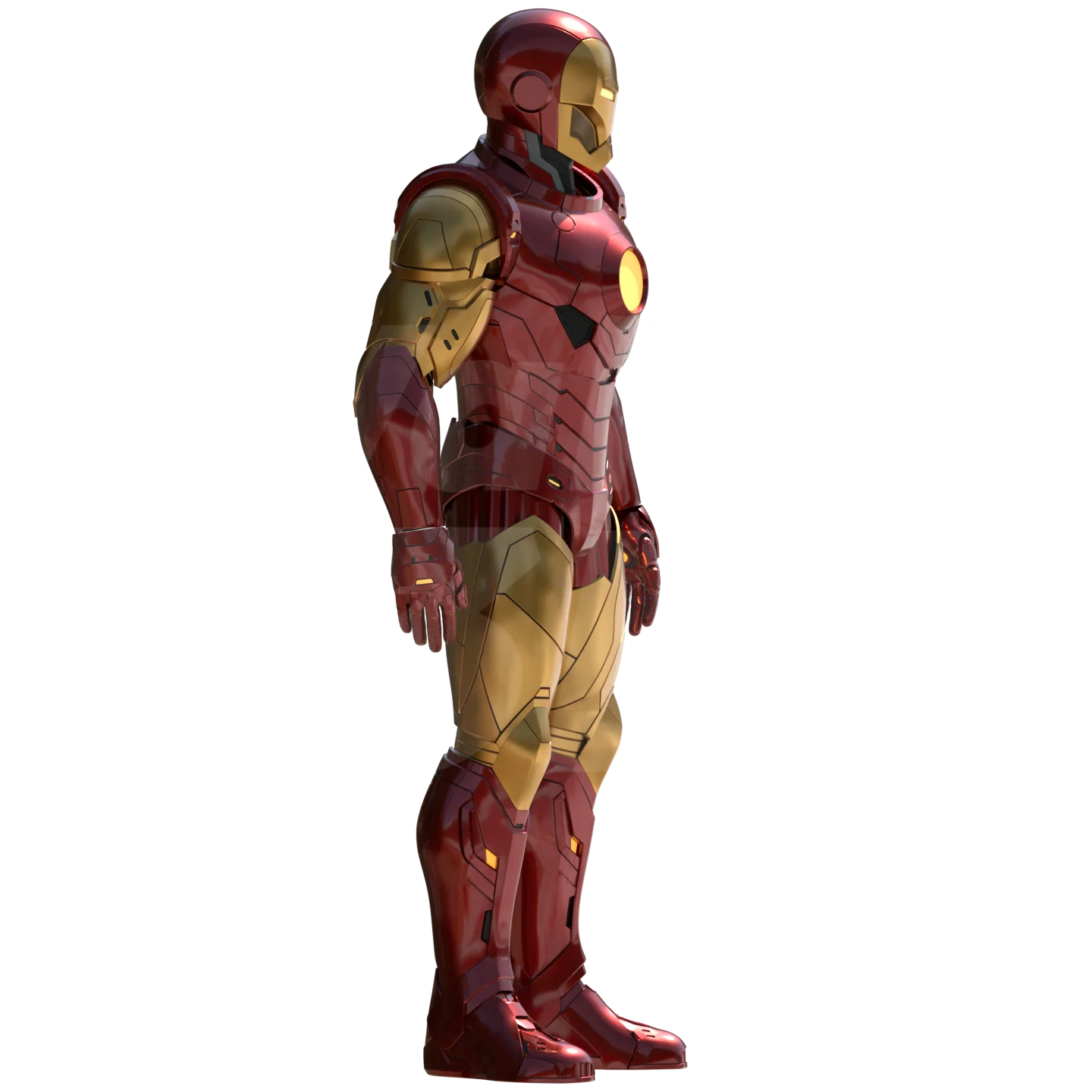 Walsh3D / Zaack3D Classic Suit 3D Print Model - Image 3