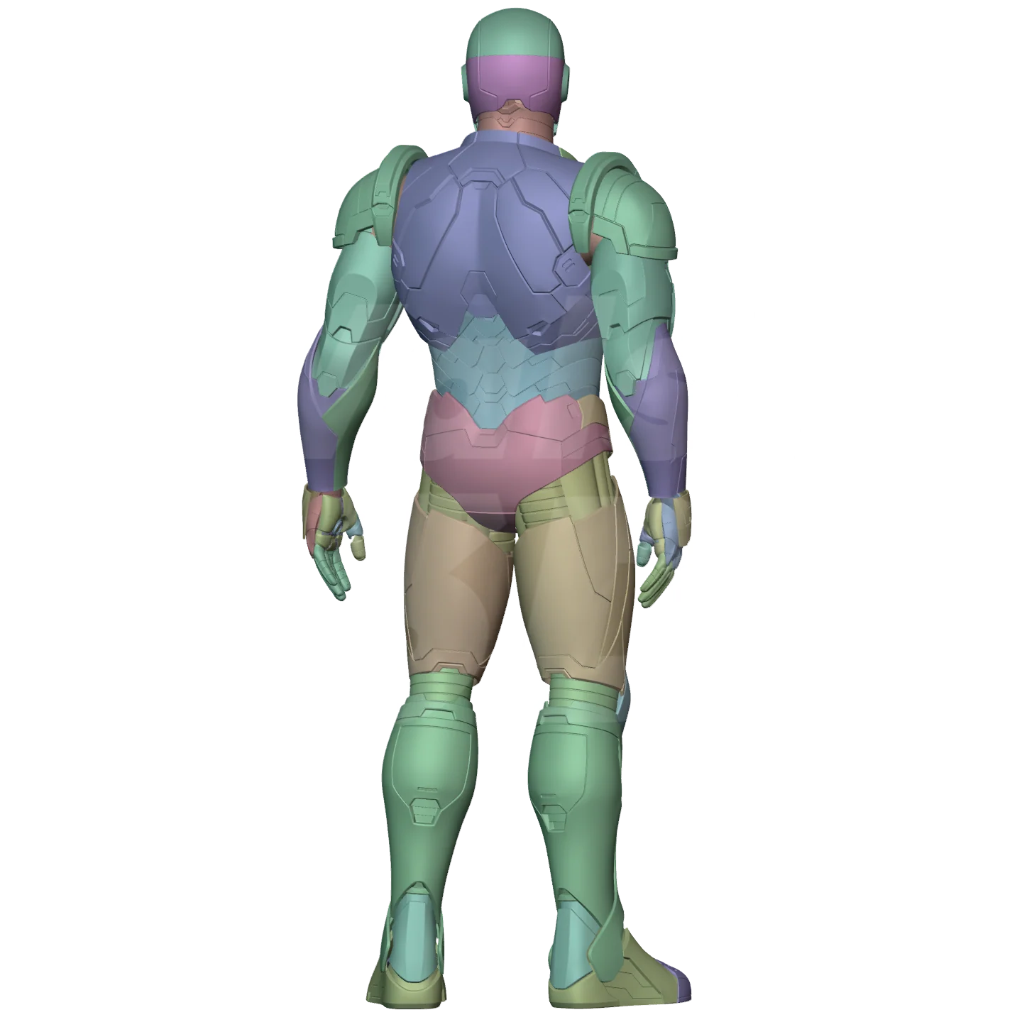 Walsh3D / Zaack3D Classic Suit 3D Print Model - Image 6