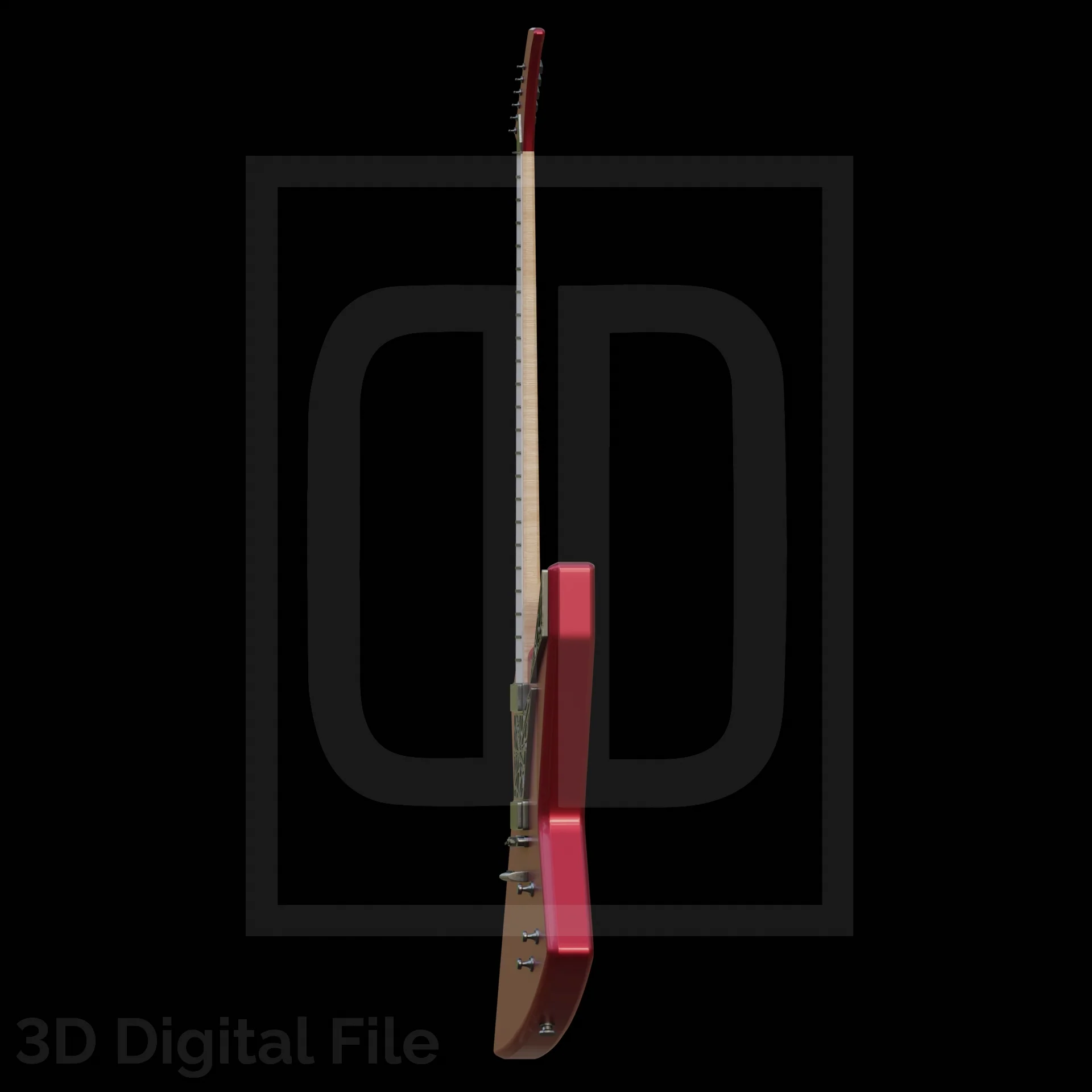 Webslinger Punk 2099 Guitar - MR Game 3D Model - Image 5