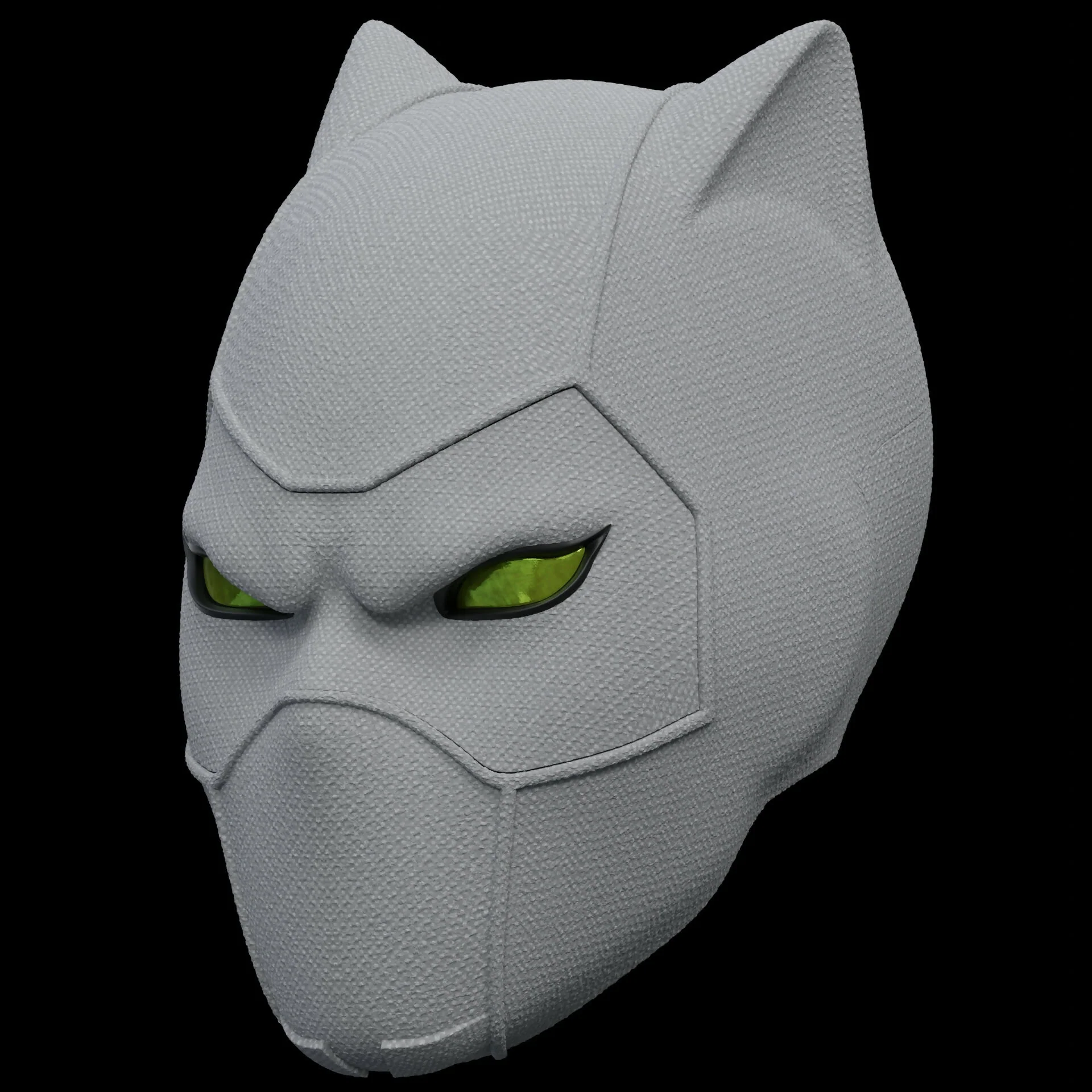 White Tiger Mask 3D Model - Image 5