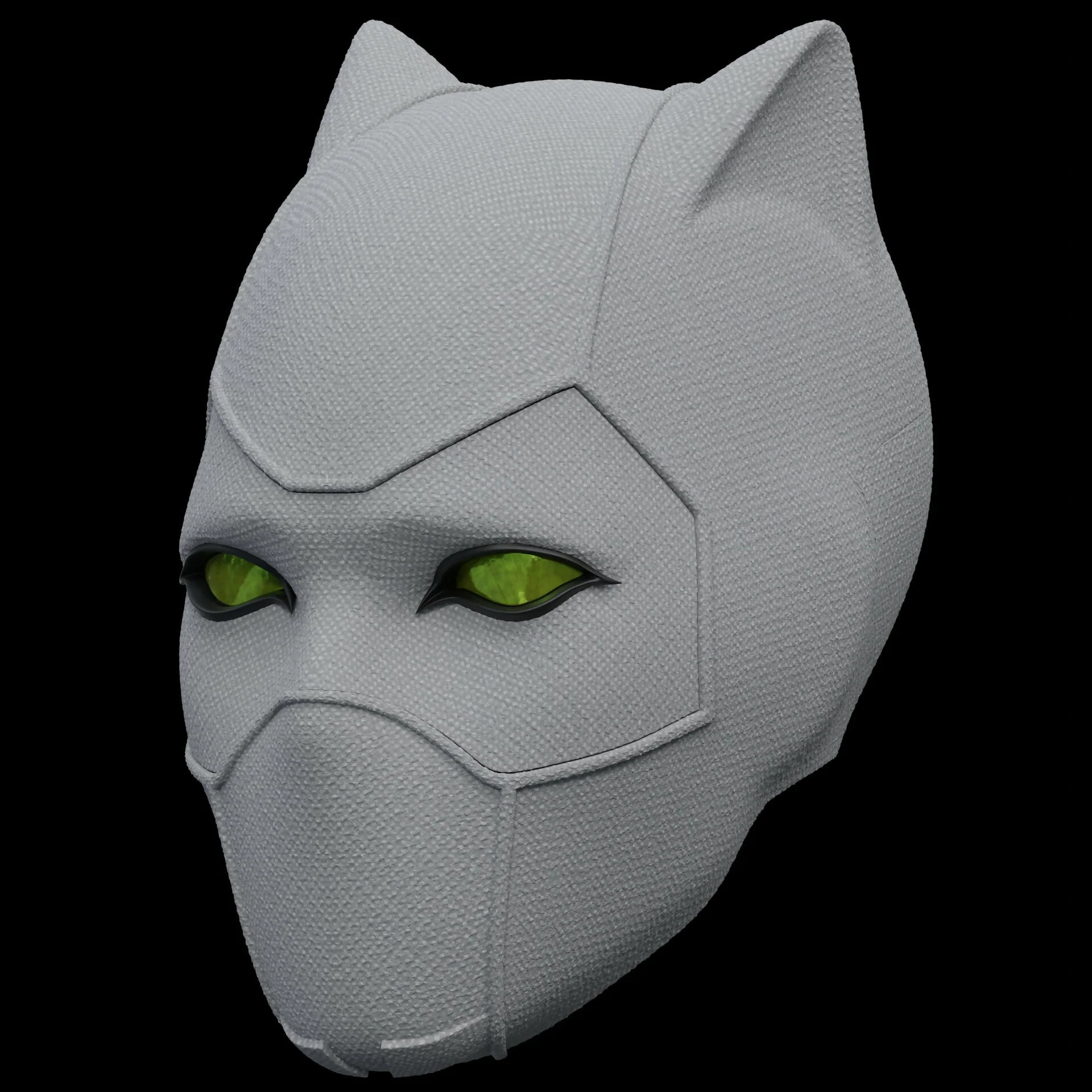 White Tiger Mask 3D Model - Image 6