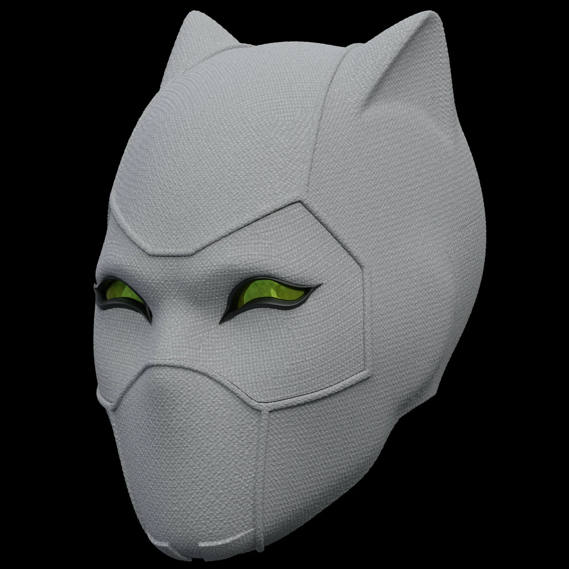 White Tiger Mask 3D Model - Image 7