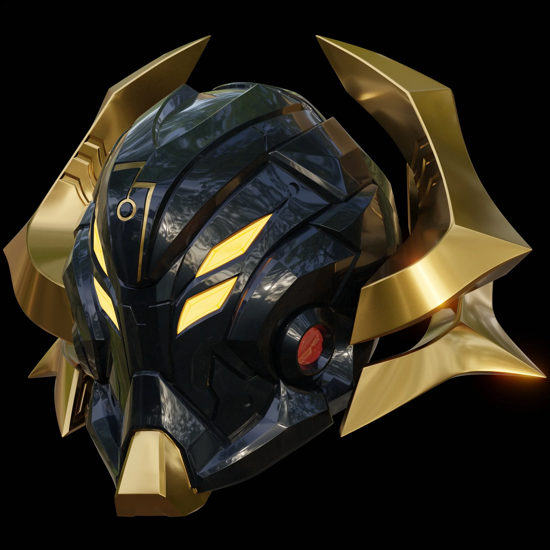 X-tron Helmet 3D Model - Image 6