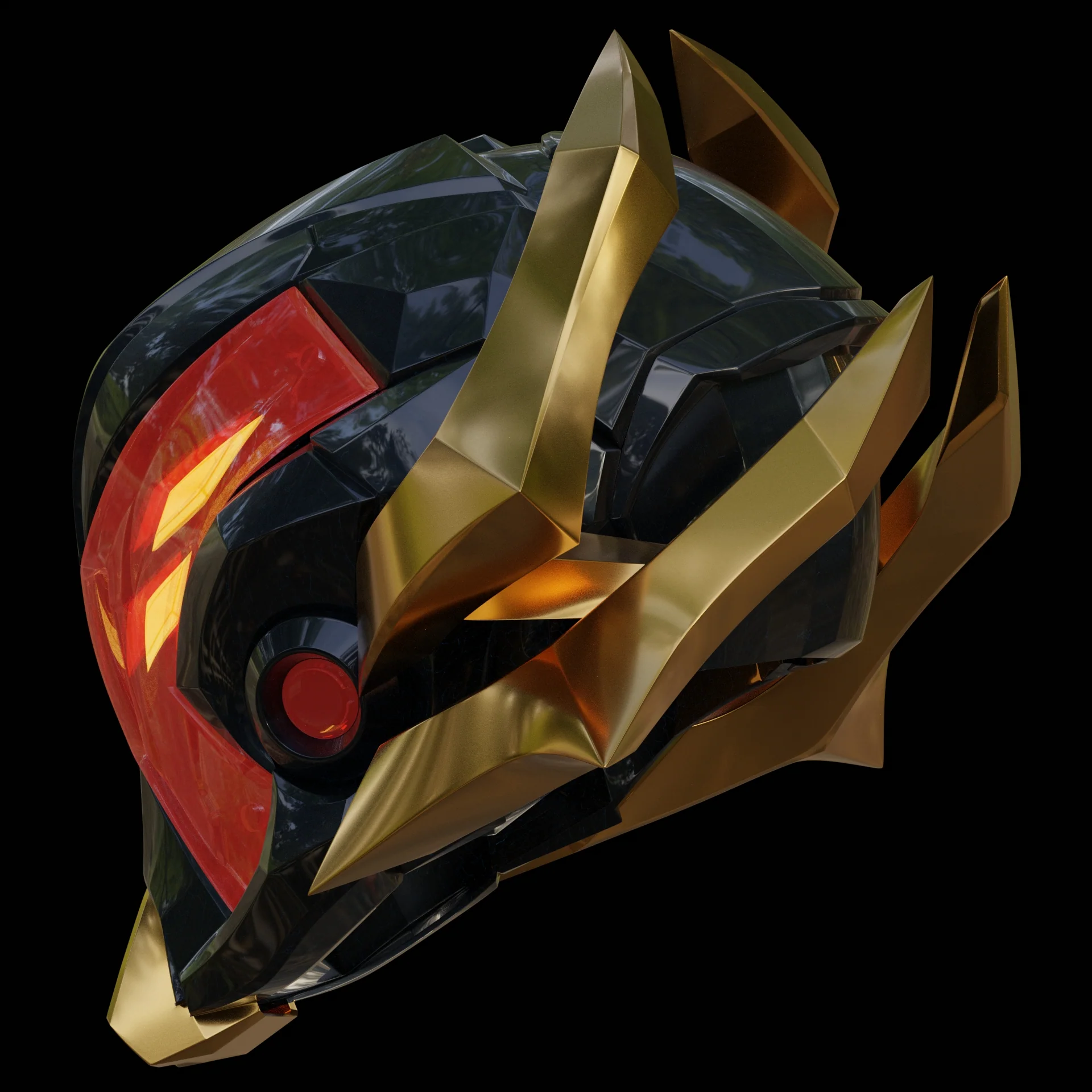 X-tron Helmet 3D Model - Image 7